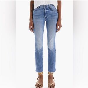MOTHER Blue Ankle & Cropped Jeans